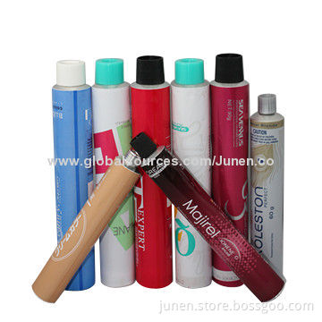 Hair Color Cream Tubes, Screw Caps, 11-40mm Diameter